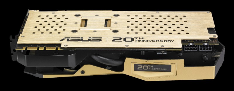 Immagine pubblicata in relazione al seguente contenuto: ASUS annuncia la GeForce GTX 980 Ti 20th Anniversary Gold Edition | Nome immagine: news23404_ASUS-GeForce-GTX-980-Ti-20th-Anniversary-Gold-Edition_2.jpg