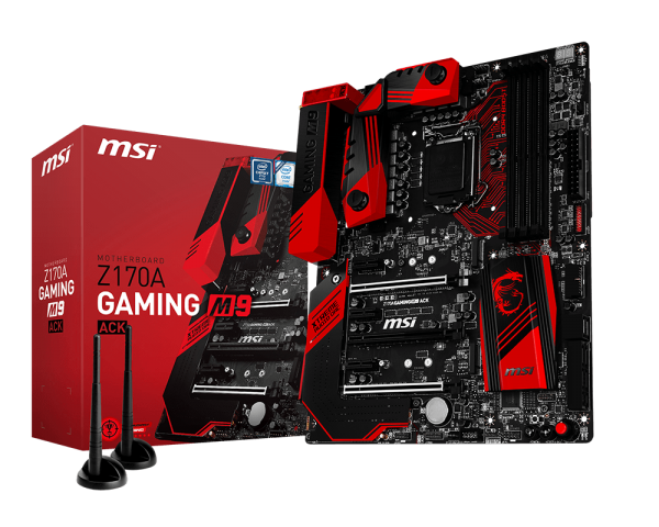 Immagine pubblicata in relazione al seguente contenuto: MSI lancia la motherboard Z170A GAMING M9 ACK per sistemi Skylake | Nome immagine: news23444_MSI-Z170A-GAMING-M9-ACK_4.png