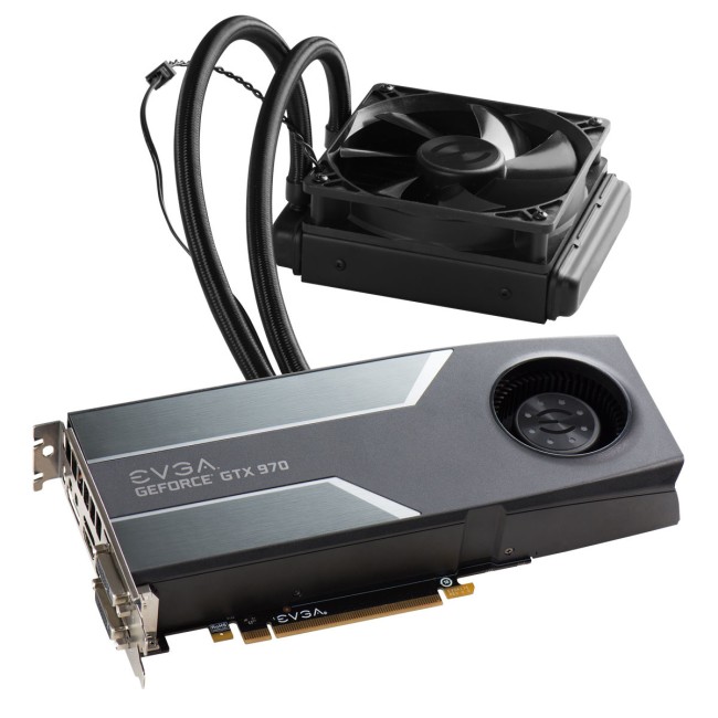 Immagine pubblicata in relazione al seguente contenuto: EVGA annuncia la video card non reference GeForce GTX 970 HYBRID | Nome immagine: news23462_EVGA-GeForce-GTX-970-HYBRID_1.jpg