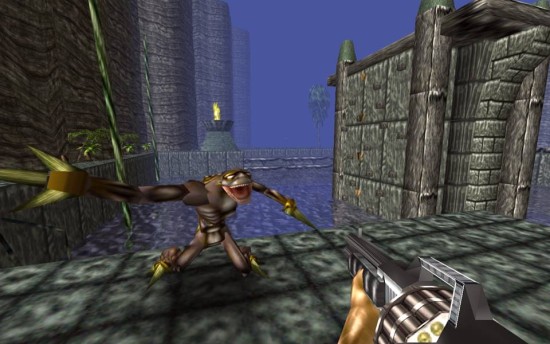 Immagine pubblicata in relazione al seguente contenuto: Lo shooter Turok: Dinosaur Hunter riproposto in versione rimasterizzata | Nome immagine: news23497_Turok-Remastered-Screenshot_3.jpg
