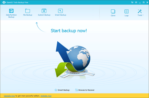 Media asset in full size related to 3dfxzone.it news item entitled as follows: EaseUS Todo Backup Free 9.0 mette al sicuro file personali e Windows | Image Name: news23515_EaseUS-Todo-Backup-Free-Screenshot_1.png