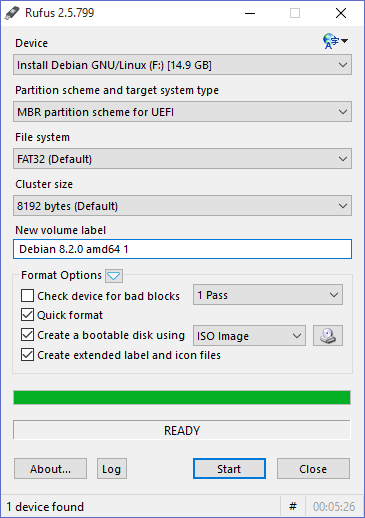 Immagine pubblicata in relazione al seguente contenuto: Rufus 2.6.818 formatta e crea drive flash USB avviabili da immagini ISO | Nome immagine: news23548_Rufus-Screenshot_1.png