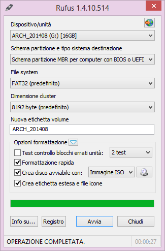 Media asset in full size related to 3dfxzone.it news item entitled as follows: Rufus 2.6.818 formatta e crea drive flash USB avviabili da immagini ISO | Image Name: news23548_Rufus-Screenshot_2.png