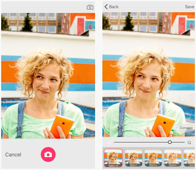 Immagine pubblicata in relazione al seguente contenuto: Microsoft realizza una app gratuita per i selfie dedicata agli utenti Apple | Nome immagine: news23580_Microsoft-Selfie-Screenshot_1.jpg