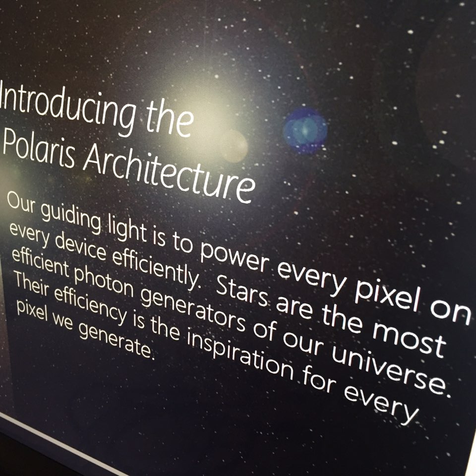 Immagine pubblicata in relazione al seguente contenuto: Si chiama Polaris la risposta di AMD all'architettura Pascal di NVIDIA | Nome immagine: news23583_AMD-Polaris-Architecture_1.jpg