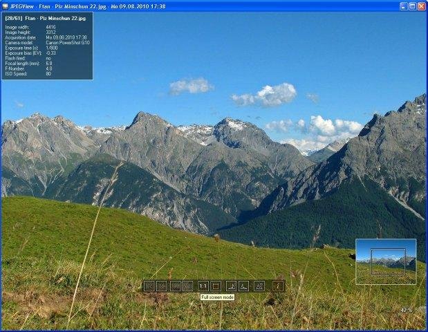 Immagine pubblicata in relazione al seguente contenuto: Free Image Viewer & Editor Utilities: JPEGview 1.0.34 - Windows 10 Ready | Nome immagine: news23585_JPEGview-Screenshot_1.jpg