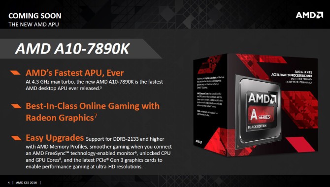 Media asset in full size related to 3dfxzone.it news item entitled as follows: AMD annuncia la APU quad-core per sistemi desktop denominata A10-7890K | Image Name: news23624_AMD-A10-7890K-Desktop-APU_1.jpg