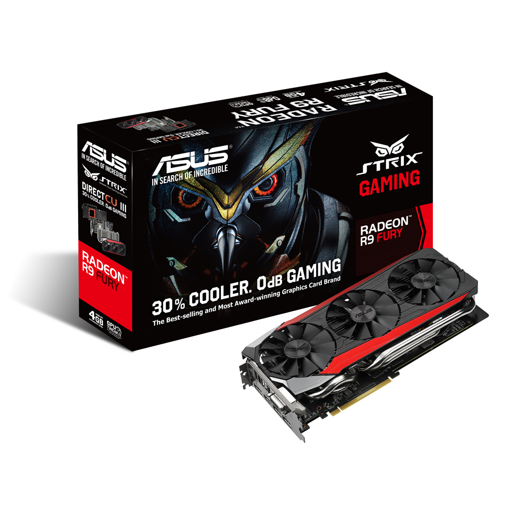 Immagine pubblicata in relazione al seguente contenuto: Dopo la R9 Nano AMD potrebbe ridurre anche il prezzo della Radeon R9 Fury | Nome immagine: news23678_Asus-Strix-r9-fury_1.png