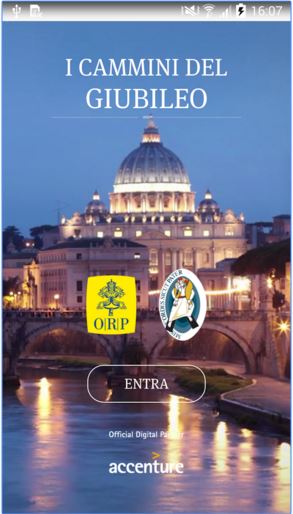 Immagine pubblicata in relazione al seguente contenuto: Iubitinera, la app ufficiale dei Cammini del Giubileo, per iOS e Android | Nome immagine: news23683_App-Iubitinera-iOS-Android_1.jpg