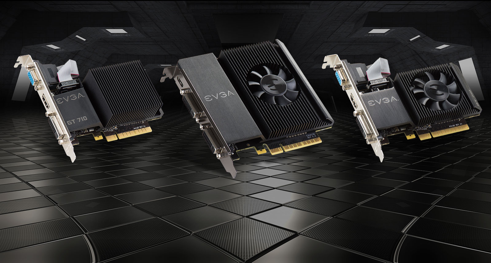 Immagine pubblicata in relazione al seguente contenuto: Sono ben 6 le video card GeForce GT 710 lanciate dal partner EVGA | Nome immagine: news23710_EVGA-GeForce-GT-710_1.jpg