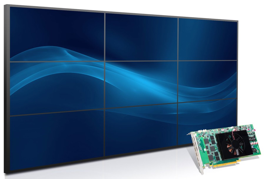 Immagine pubblicata in relazione al seguente contenuto: Matrox annuncia la video card C900 che pu gestire fino a 9 monitor in Full HD | Nome immagine: news23760_Matrox-C900_1.jpg