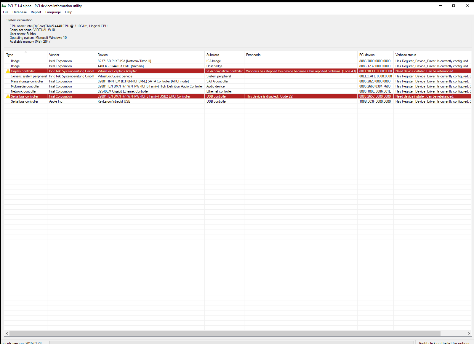 Immagine pubblicata in relazione al seguente contenuto: System & Hardware Information Utilities: PCI-Z 1.4 alpha | Nome immagine: news23783_PCI-Z-Screenshot_2.png