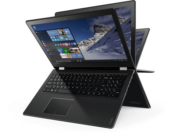 Immagine pubblicata in relazione al seguente contenuto: I primi notebook con GPU AMD Radeon 400 sul mercato ad aprile | Nome immagine: news23844_Lenovo-YOGA-Notebook_1.png