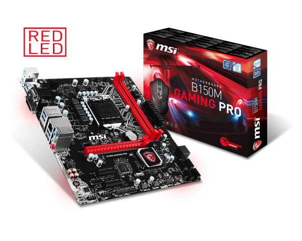 Immagine pubblicata in relazione al seguente contenuto: MSI introduce la motherboard B150M GAMING PRO per CPU Skylake | Nome immagine: news23864_MSI-B150M-GAMING-PRO_3.png