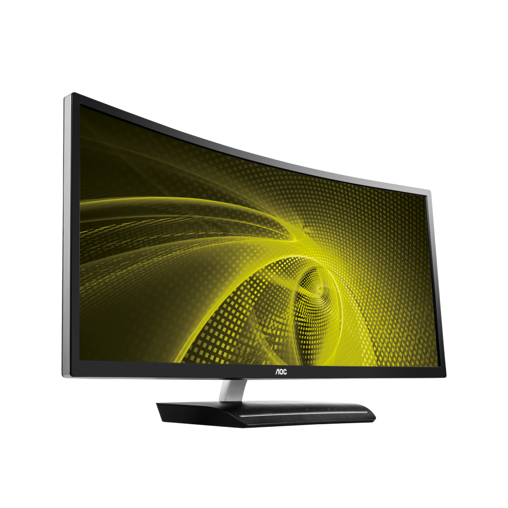 Immagine pubblicata in relazione al seguente contenuto: AOC lancia il monitor a schermo curvo da 35-inch C3583FQ FreeSync Ready | Nome immagine: news23943_AOC-C3583FQ_1.png