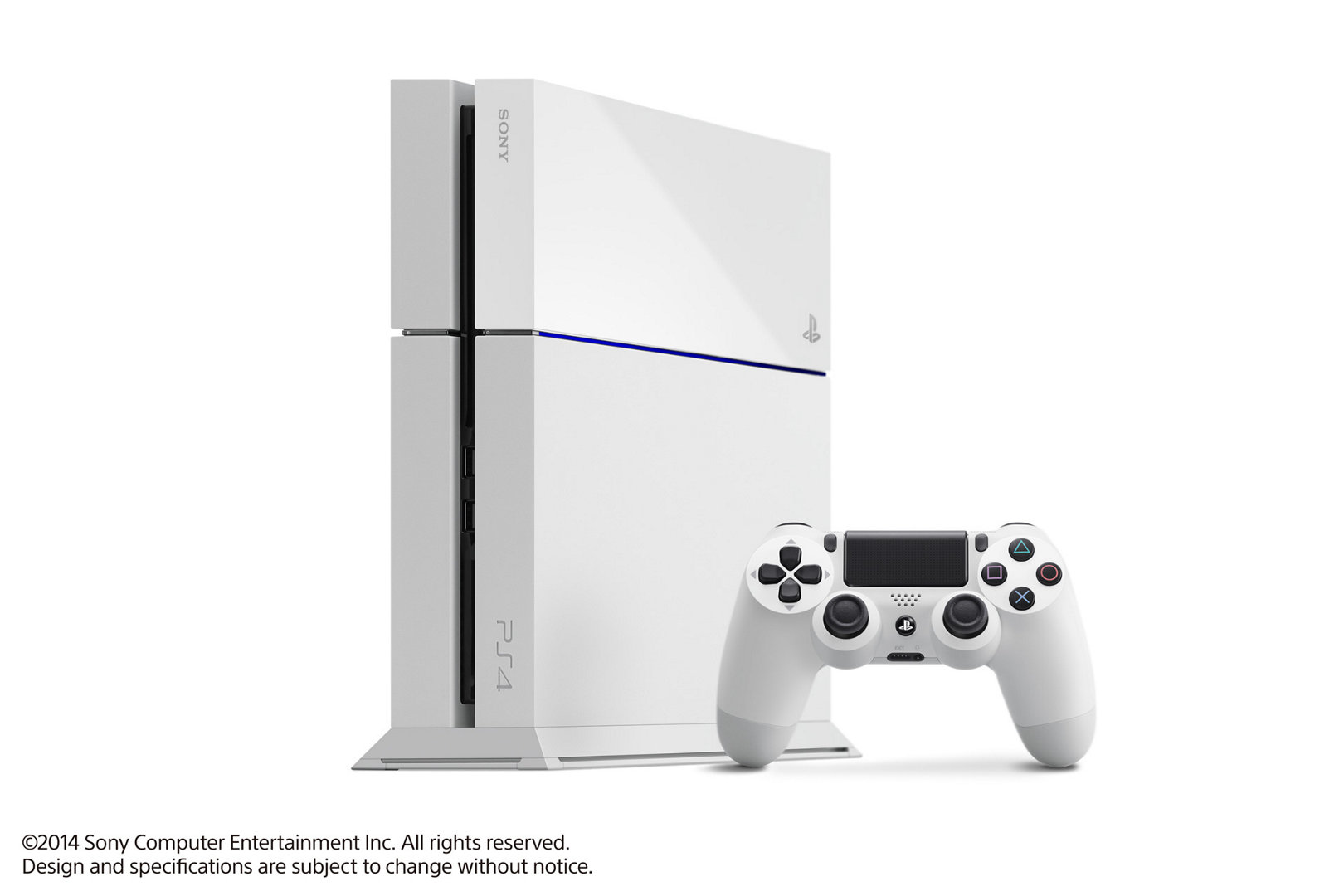 Immagine pubblicata in relazione al seguente contenuto: Sony avvia lo sviluppo di una PlayStation 4 per il gaming in 4K e VR | Nome immagine: news23969_PlayStation-4-White_1.jpg