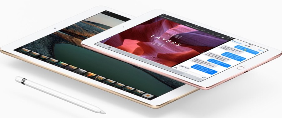 Immagine pubblicata in relazione al seguente contenuto: Apple lancia l'iPad Pro da 9.7-inch con SoC A9X, display Retina e iOS 9 | Nome immagine: news23988_Apple-iPad-Pro-9.7-inch_1.jpg