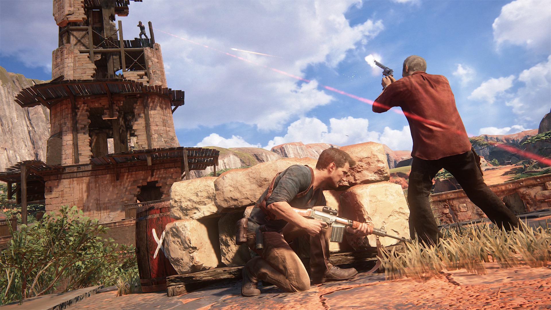 Immagine pubblicata in relazione al seguente contenuto: Sony pubblica un gameplay trailer di 15 minuti su Uncharted 4: A Thief's End | Nome immagine: news24088_Uncharted-4-Screenshot_2.jpg