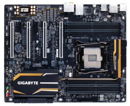 Media asset in full size related to 3dfxzone.it news item entitled as follows: GIGABYTE introduce la motherboard high-end X99P-SLI per CPU Intel LGA2011-3 | Image Name: news24111_GIGABYTE-X99P-SLI_1.jpg