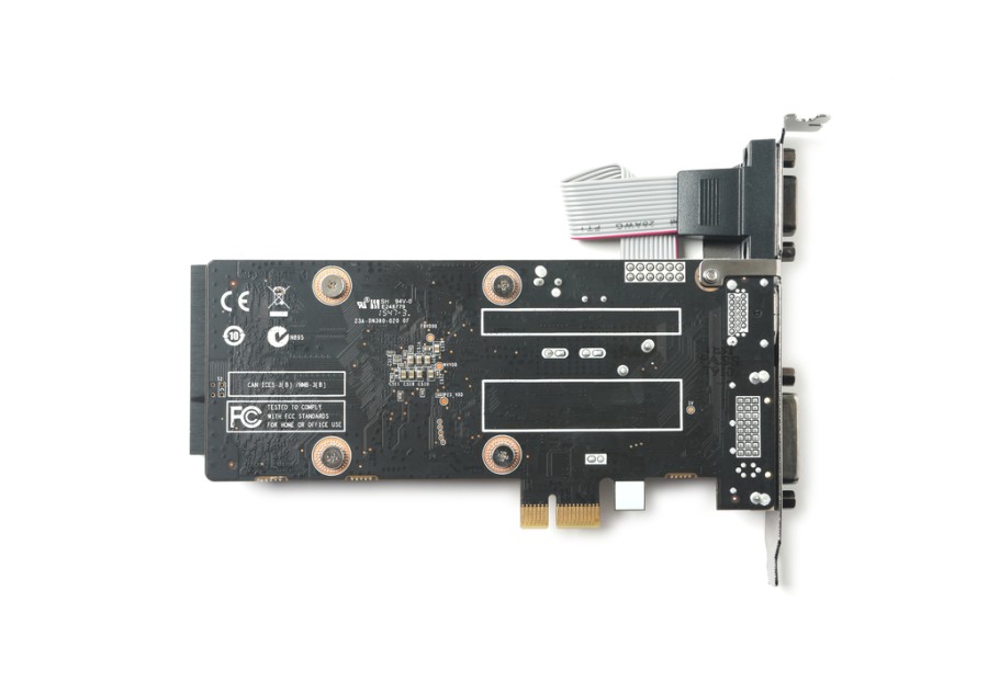 Media asset in full size related to 3dfxzone.it news item entitled as follows: Zotac introduce una GeForce GT 710 1GB con interfaccia PCI-Express x1 | Image Name: news24147_Zotac-GeForce-GT-710-1GB-PCIE-x1_2.jpg