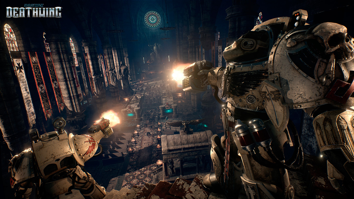 Immagine pubblicata in relazione al seguente contenuto: Gameplay trailer e screenshots del first-person shooter Space Hulk: Deathwing | Nome immagine: news24201_Space-Hulk-Deathwing-Screenshot_1.jpg