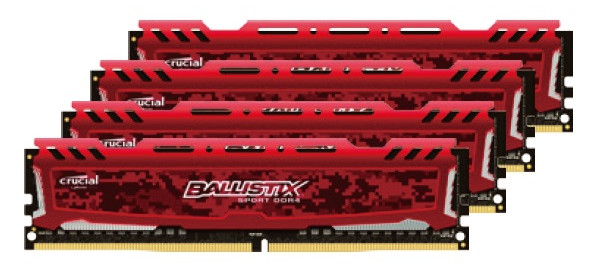 Media asset in full size related to 3dfxzone.it news item entitled as follows: Crucial annuncia i moduli di memoria DDR4 PC4-19200 Ballistix Sport LT Red | Image Name: news24207_Crucial-Ballistix-Sport-LT-Red-DDR4_1.jpg