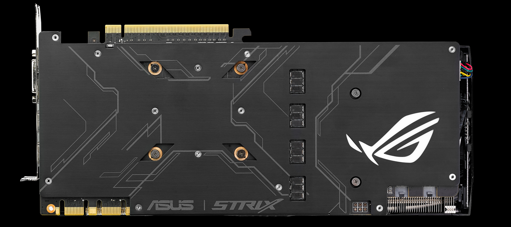 Media asset in full size related to 3dfxzone.it news item entitled as follows: ASUS annuncia due video card Republic of Gamers Strix GeForce GTX 1080 | Image Name: news24334_ASUS-ROG-Strix-GeForce-GTX-1080_2.jpg