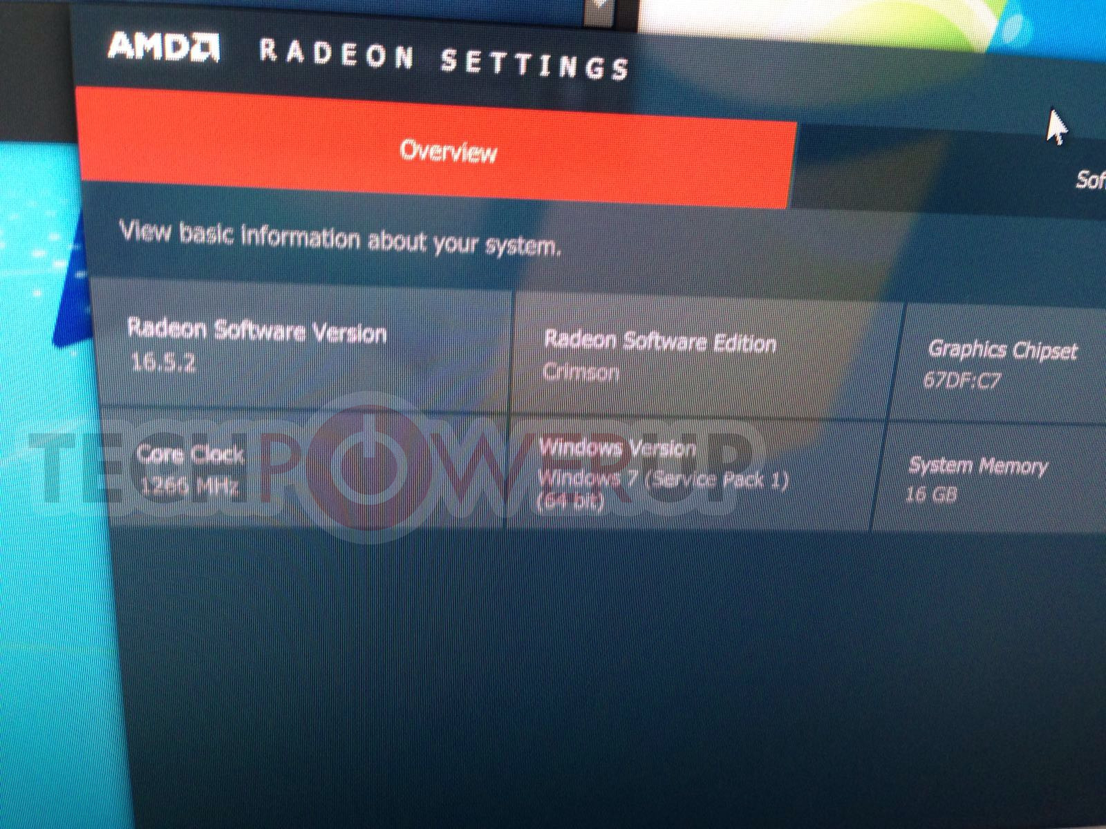 Immagine pubblicata in relazione al seguente contenuto: Le frequenze di clock di core grafico e frame buffer della Radeon RX 480 | Nome immagine: news24360_AMD-Radeon-RX-480-GPU-Clock_1.jpg