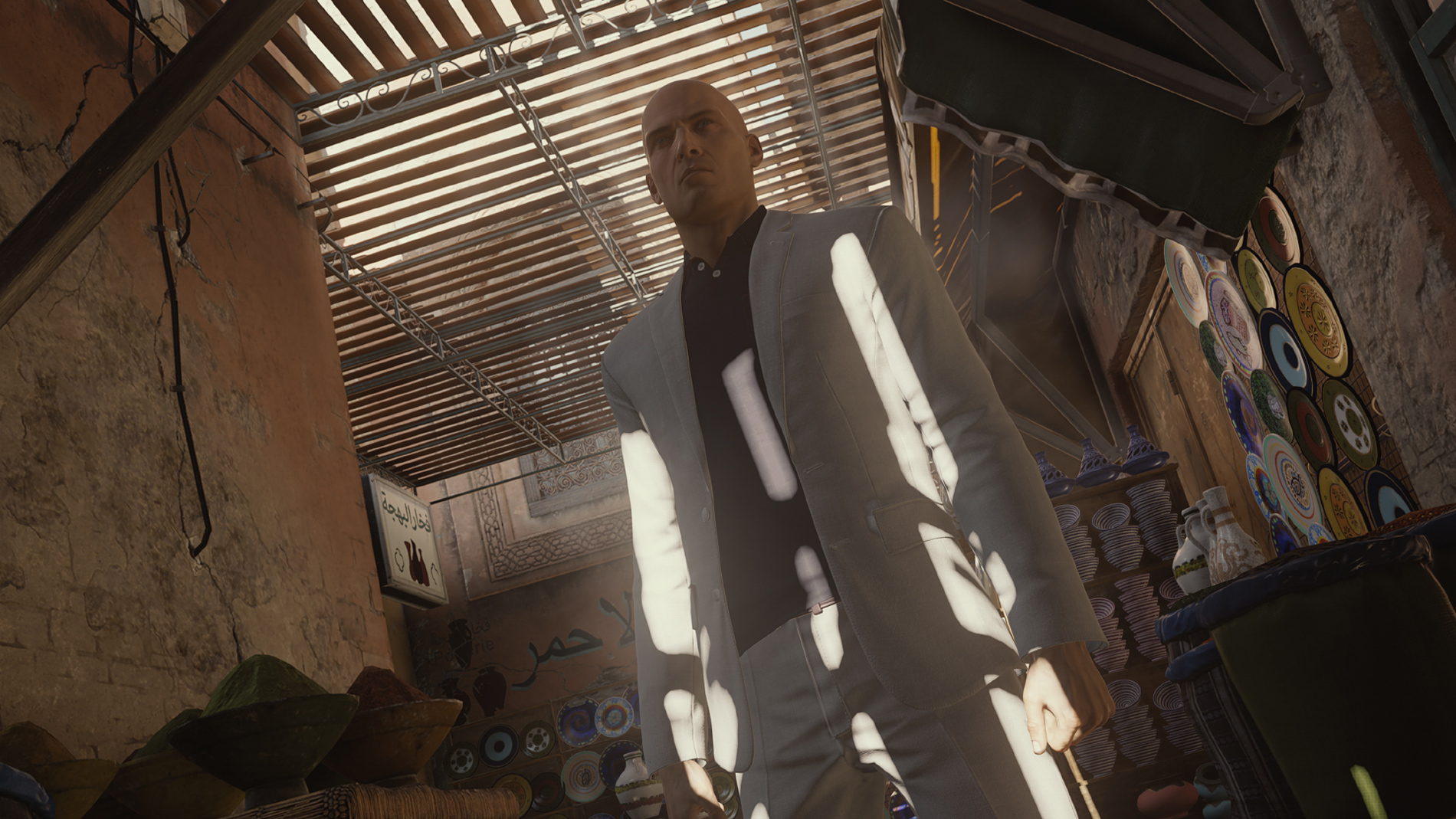 Immagine pubblicata in relazione al seguente contenuto: Trailer di lancio e screenshots di HITMAN - Episode Three: Marrakesh | Nome immagine: news24362_HITMAN-Episode-Three-Marrakesh-Screenshot_2.jpg