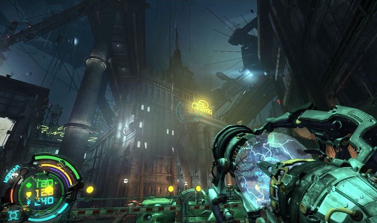 Immagine pubblicata in relazione al seguente contenuto: Trailer di lancio e screenshots del first-person shooter Hard Reset Redux | Nome immagine: news24373_Hard-Reset-Redux-Screenshot_4.jpg