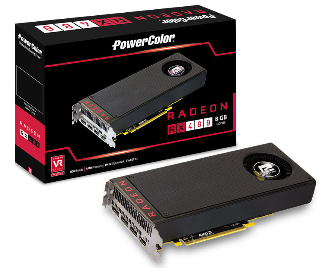 Media asset in full size related to 3dfxzone.it news item entitled as follows: Foto delle video card Radeon RX 480 di SAPPHIRE e Powercolor (TUL) | Image Name: news24450_PowerColor-Radeon-RX-480_4.jpg