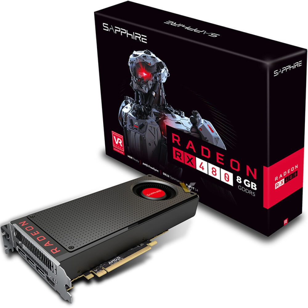 Immagine pubblicata in relazione al seguente contenuto: Foto delle video card Radeon RX 480 di SAPPHIRE e Powercolor (TUL) | Nome immagine: news24450_SAPPHIRE-Radeon-RX-480_2.jpg