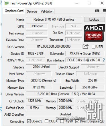 Immagine pubblicata in relazione al seguente contenuto: Foto e alcune specifiche della video card AMD Radeon RX 480 di XFX | Nome immagine: news24456_XFX-Radeon-RX-480_3.jpg