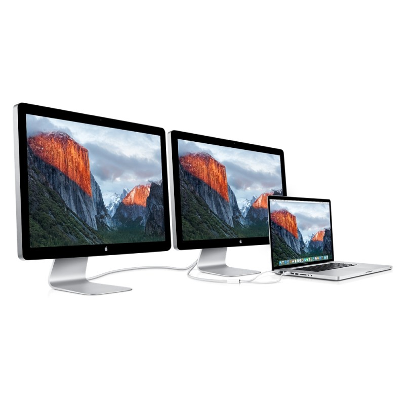 Immagine pubblicata in relazione al seguente contenuto: Apple decide di spingere in phase-out la tecnologia Thunderbolt Display | Nome immagine: news24480_Apple-Thunderbolt-Display_1.jpg