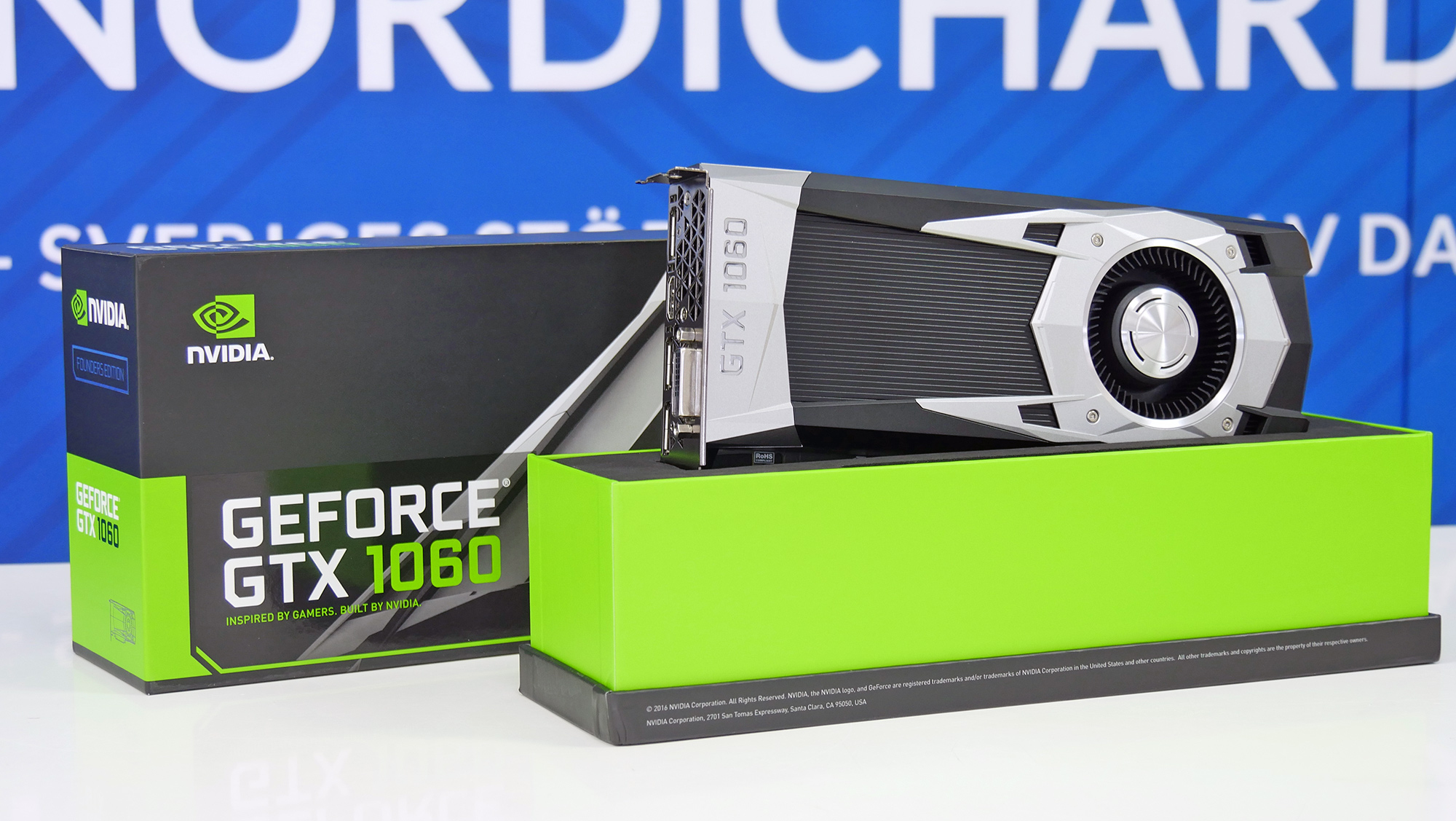 Immagine pubblicata in relazione al seguente contenuto: Galleria fotografica della card NVIDIA GeForce GTX 1060 Founder's Edition | Nome immagine: news24561_GeForce-GTX-1060_1.jpg