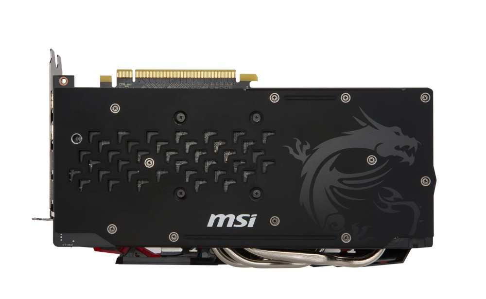 Immagine pubblicata in relazione al seguente contenuto: Foto della video card factory-overclocked Radeon RX 480 Gaming X di MSI | Nome immagine: news24566_MSI-Radeon-RX-480-Gaming-X_3.jpg