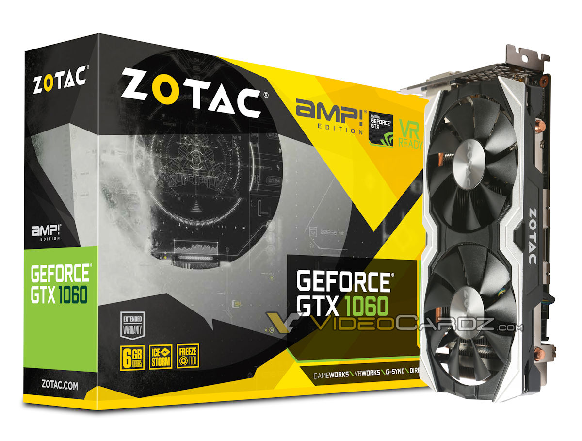 Immagine pubblicata in relazione al seguente contenuto: Foto e specifiche delle GeForce GTX 1060 AMP! e Mini in arrivo da Zotac | Nome immagine: news24578_ZOTAC-GeForce-GTX-1060_2.jpg