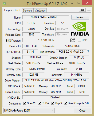 Immagine pubblicata in relazione al seguente contenuto: GPU-Z 1.9.0 supporta le video card NVIDIA GeForce GTX 1060 | Nome immagine: news24597_GPU-Z-1.9.0-Screenshot_2.gif