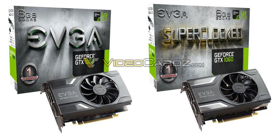 Immagine pubblicata in relazione al seguente contenuto: Foto delle video card NVIDIA GeForce GTX 1060 in arrivo da EVGA | Nome immagine: news24606_EVGA-GeForce-GTX-1060_1.jpg
