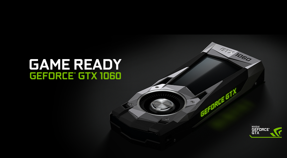 Immagine pubblicata in relazione al seguente contenuto: NVIDIA lancia la terza video card Pascal: ecco la GeForce GTX 1060 | Nome immagine: news24630_GeForce-GTX-1060_1.jpg