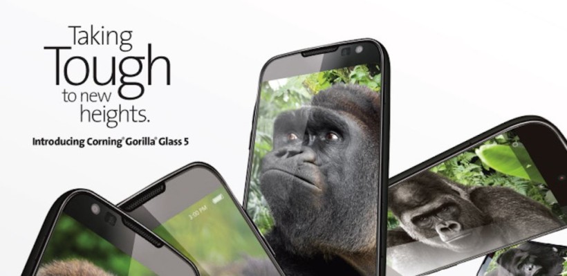 Immagine pubblicata in relazione al seguente contenuto: Corning annuncia il vetro Gorilla Glass 5 per smartphone ancora pi resistenti | Nome immagine: news24640_Corning-Gorilla-Glass-5_1.jpg