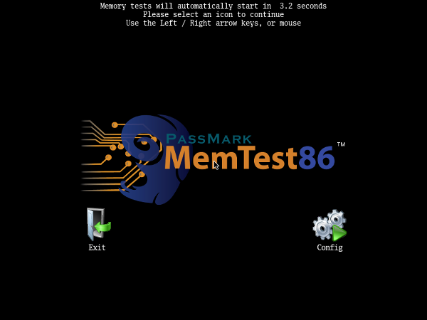 Media asset in full size related to 3dfxzone.it news item entitled as follows: RAM Benchmark & Testing & Diagnostics: Memtest86 Free Edition 7.0 | Image Name: news24643_Memtest86-Screenshot_1.png