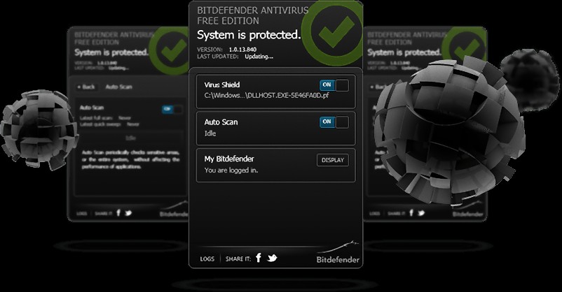 Media asset in full size related to 3dfxzone.it news item entitled as follows: Bitdefender Antivirus Free Edition 1.0.2.6 disponibile come public beta | Image Name: news24650_Bitdefender-Antivirus-Free-Edition-Screenshot_1.jpg