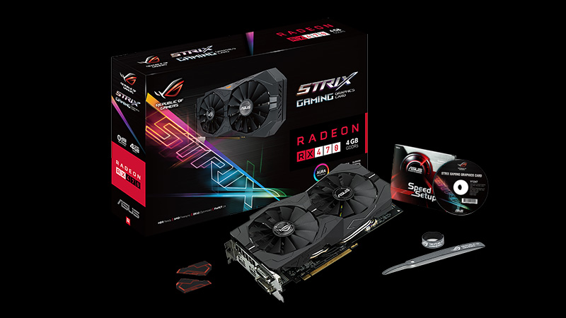 Media asset in full size related to 3dfxzone.it news item entitled as follows: ASUS lancia la video card gaming-oriented ROG Strix Radeon RX 470 | Image Name: news24713_ASUS-ROG-Strix-Radeon-RX-470_3.jpg