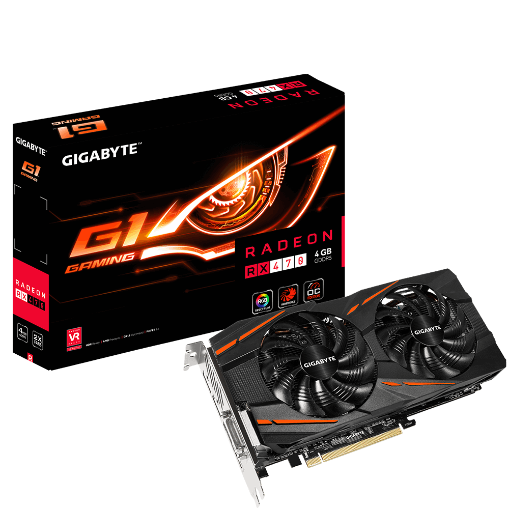 Media asset in full size related to 3dfxzone.it news item entitled as follows: GIGABYTE lancia la card factory-overclocked Radeon RX 470 G1 GAMING 4G | Image Name: news24715_GIGABYTE-Radeon-RX-470-G1-GAMING-4G_3.png