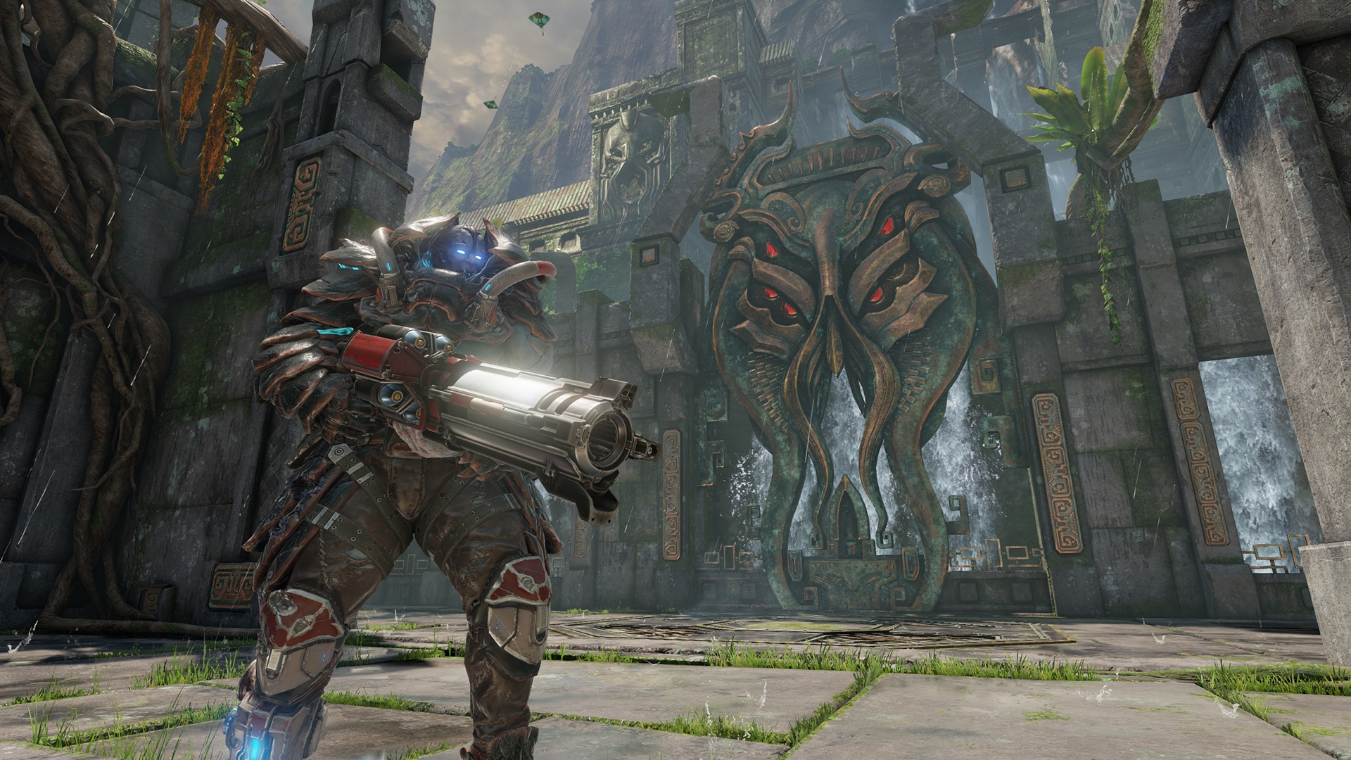 Immagine pubblicata in relazione al seguente contenuto: id Software presenta gameplay trailer e screenshots di Quake Champions | Nome immagine: news24726_Quake-Champions-Screenshot_2.jpg