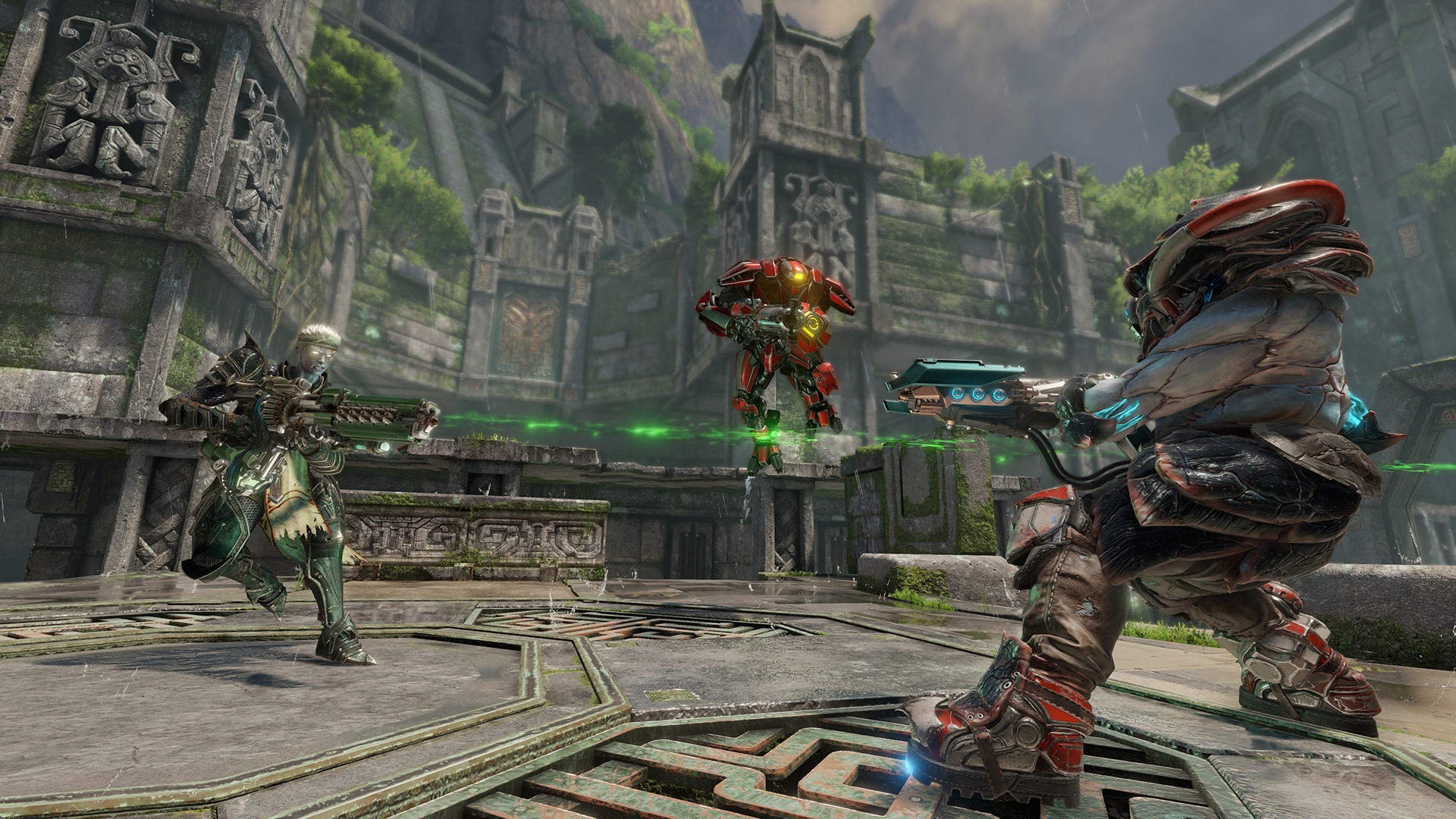 Immagine pubblicata in relazione al seguente contenuto: id Software presenta gameplay trailer e screenshots di Quake Champions | Nome immagine: news24726_Quake-Champions-Screenshot_3.jpg