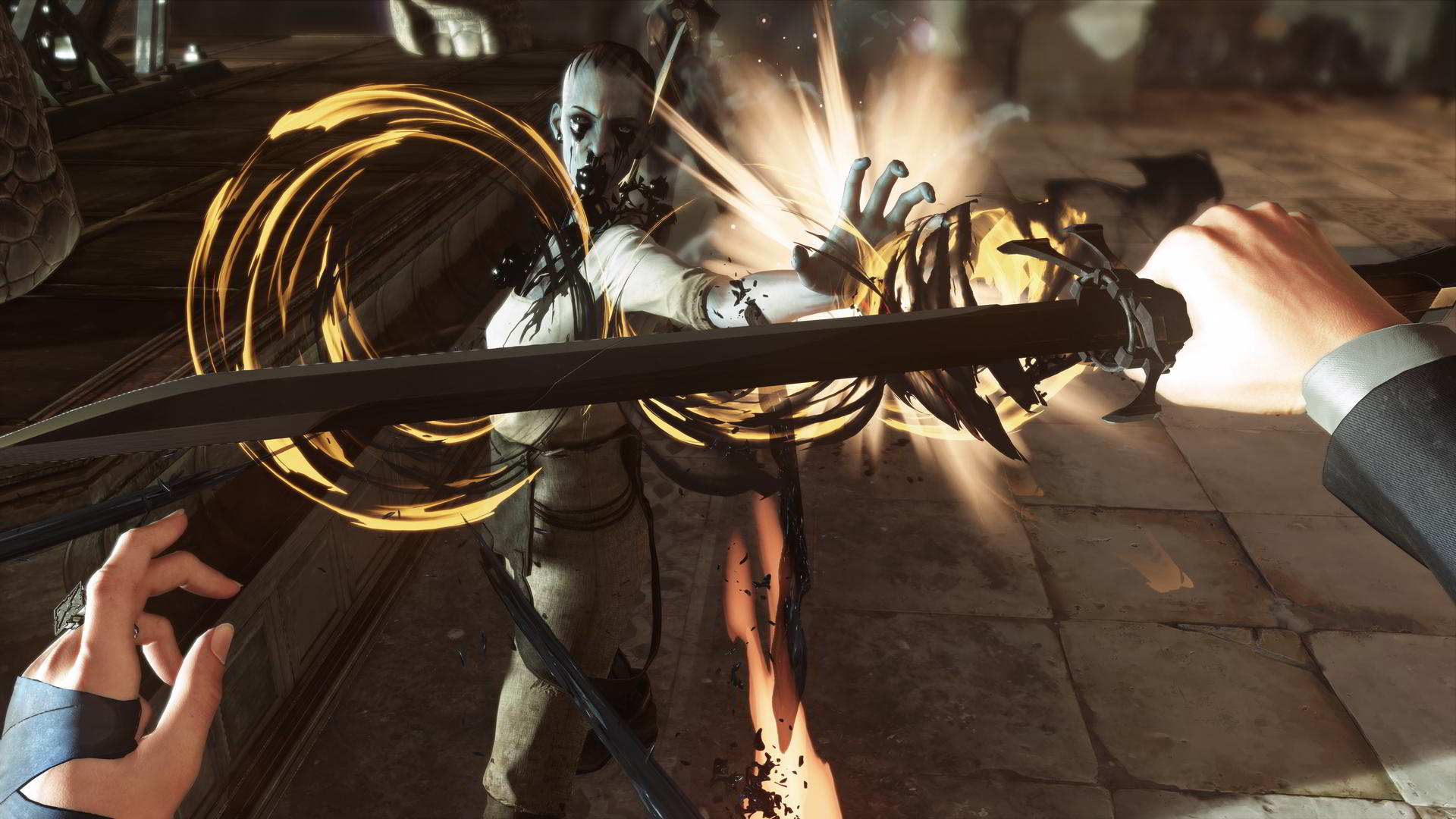 Immagine pubblicata in relazione al seguente contenuto: Bethesda pubblica nuovi screenshots e gameplay trailer Dishonored 2 | Nome immagine: news24801_Dishonored-2-Screenshot_1.jpg