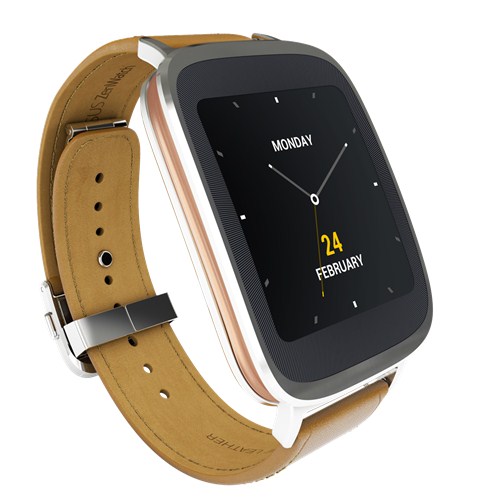 Immagine pubblicata in relazione al seguente contenuto: Acer, Asustek e Samsung lanceranno smartwatch e indossabili all'IFA 2016 | Nome immagine: news24819_ASUS_ZenWatch_WI500Q_1.jpg