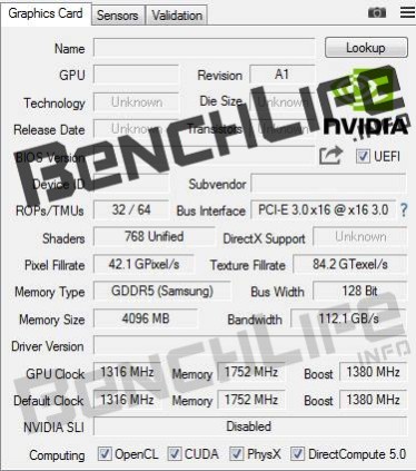 Media asset in full size related to 3dfxzone.it news item entitled as follows: Le specifiche della nuova video card GeForce GTX 1050 con GPU NVIDIA Pascal | Image Name: news24886_GeForce-GTX-1050-Specifications_1.jpg